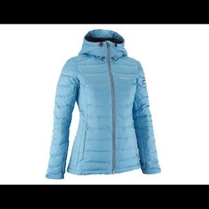 Peak Performance manteau bleu pale de ski